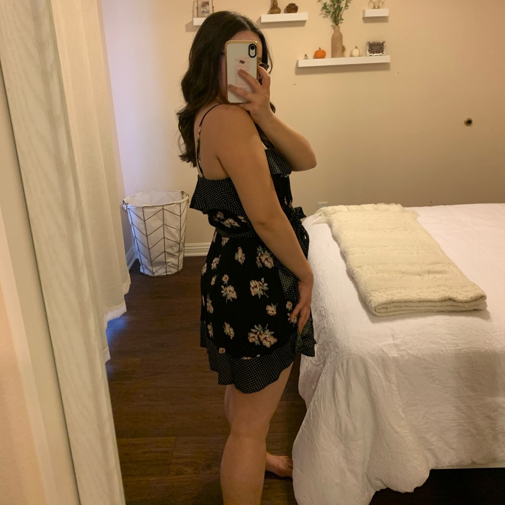 Lulus Ruffle Dress - Picture 2 of 5